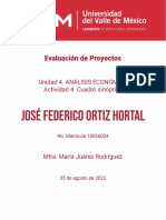 A4 Evaluación de Proyectos