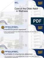 NUR C307 - M2 - Nursing Care of The Older Adult in Wellness