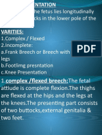 Breech Presentation