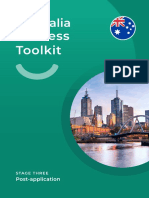 Australia Success Toolkit - Post-Application Stage