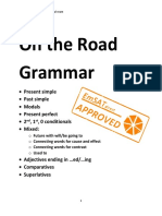 B1 Grammar - On The Road Booklet