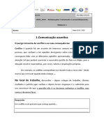 Ficha n.1 - Ficha de Trabalho Sobre Reclamações de Clientes