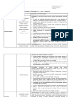 Planejamento Matemática-4º Ano - 1º e 2º B - 2020