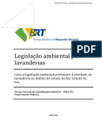 Legislação Ambiental Lavanderias