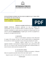 Contestação Por Negativa Geral PA 2551838-2022 - Processo 1010583-67.2019.8.26.0032 - Cristian Leandro Estevam e Mariele Morais Fabrão Estevam