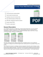 Infineon-Component - PSoC - 4 - Timer - Counter - and - PWM - V1.10-Software Module Datasheets-V02 - 01-EN