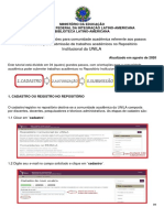 Tutorial - Repositório Institucional Da UNILA - NOVO