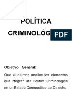 Política Criminológica