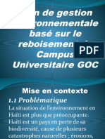 Projet de Gestion Environnement Presentation Powerpoint