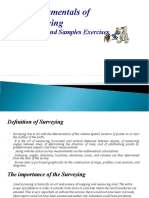 Fundamentals of Surveying