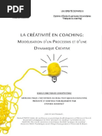 La Creativite en Coaching Modelisation D