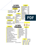 Carta La Papa Prohibida