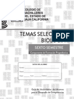 Temas Selectos de Biología Ii - 2020-1