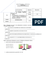 Evaluación Sumativa III Matematica Sexto Básicos