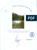 Proyecto Limpieza de Cauce de La Quebrada Seca, Sector Naciente Del Rio Negro