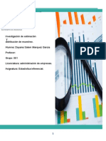 Estimacion y Distribucion de Muestras.