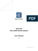 Open PHA Users Manual Rev2