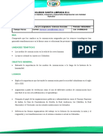 Guía Sociales Grado 5to Segundo Período 2021