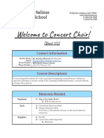 2022-2023 NSHS Vocal 1 - 2 Syllabus