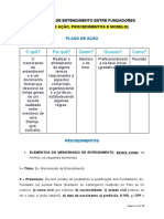 Modelo 1 - Memorando de Entendimento