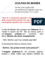 As 5 Desculpas de Moisés