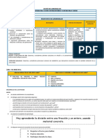 Sesión Aprendemos A Dividir Fracciones Entre Enteros y Entre Fracciones