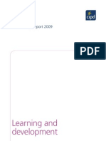 Cipd Learning and Development Survey 2009