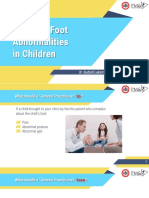 Slide Materi Dr. Mita, SPKFR - Foot Abnormalities in Children - PMR4GP 2022