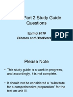 Study Guide The Biosphere 2011