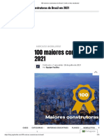 100 Maiores Construtoras Do Brasil - Confira A Lista Atualizada!