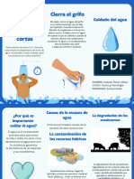 Triptico de La Escacez de Agua