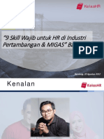 9 Skill Wajib Untuk HR Di Industri Pertambangan Batch 3