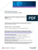 1996 - CJCE - Digital Image Processing For Aggregate Orientation in Asphalt Concrete