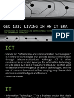 GEC 133 Module 1 - Intro To ICT