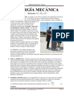 SEMANA 11 12 y 13 Energia y ENERGÍA MECÁNICA UNAC 2009 B