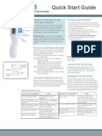 Berrcom JXB-178 Non-Contact Infrared Digital Thermometer Quick Start Guide