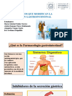 GRUPO FARMACO (Modificadores de La Funcion Gastrointestinal)