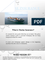 Marine Insurance