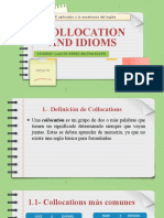 Collocations and Idioms - Milton Llacta Perez