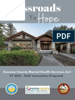 Crossroads To Hope MHSA Sonoma Innovation Project Proposal