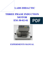 07-Squirrel Cage Induction Motor-Experiments Manual