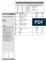 SKKD 100, SKMD 100: Thyristor Bridge, SCR, Bridge