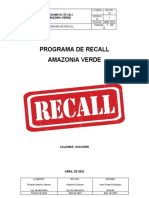 Programa de Recall