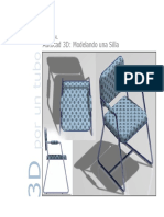 Autocad 3D Modelando Una Silla 3D