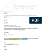 Ejemplos de Descuento Compuesto