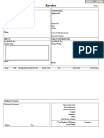 Commercial Invoice