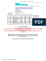 Secondary School Examination (Class X) 2022