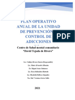 Plan Operativo Anual de La Unidad de Prevención y Control de Adiccione1