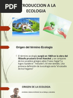 Introduccion A La Ecologia