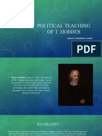 Political Teaching of T. Hobbes